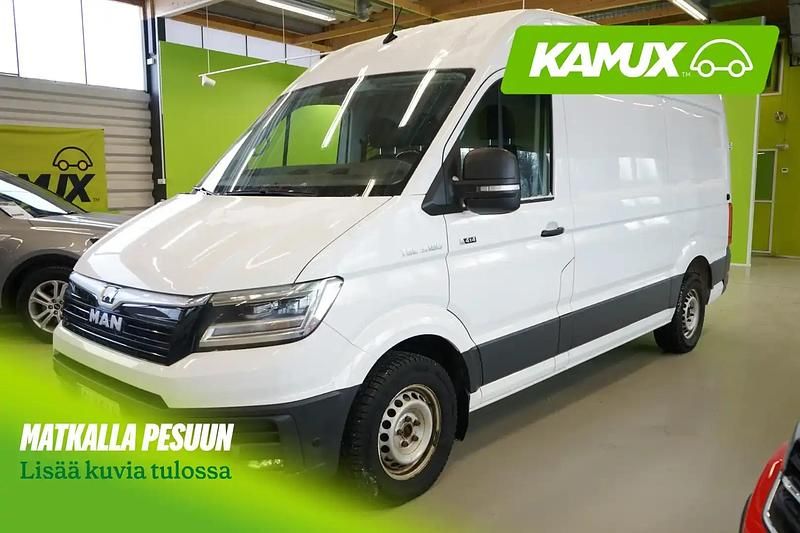 Käytetty MAN TGE 177 HP (130 kW) 2020 Valkoinen Van
