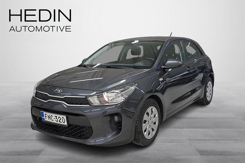 Käytetty Kia Rio LX 84 HP (61 kW) 2018 Harmaa Viistoperä