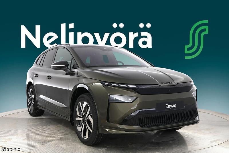 Uusi Skoda Enyaq iV SportLine 210 kW (286 HP) 2026 Katumaasturi