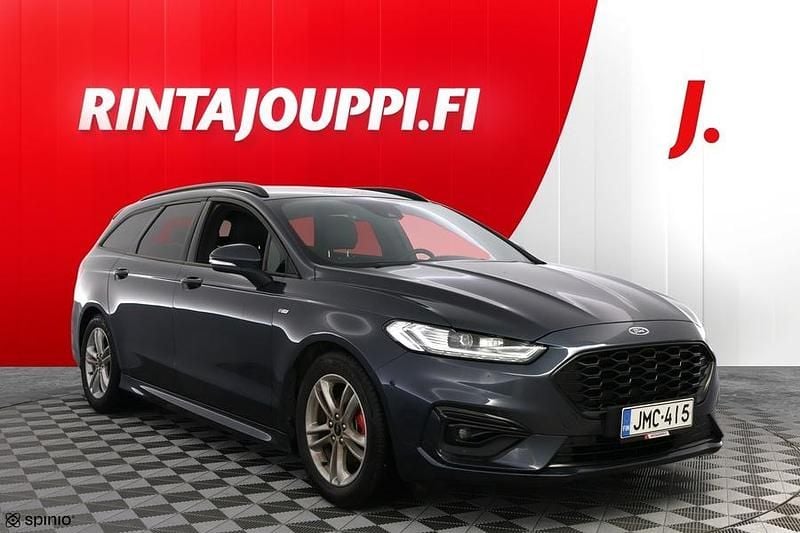 Sininen Käytetty 2021 Ford Mondeo ST-Line Farmari | 22 880 € (Perustarjous) - Kuva 1/3