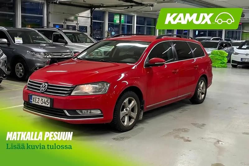 Käytetty VW Passat Comfortline 122 HP (89 kW) 2011 Punainen Farmari