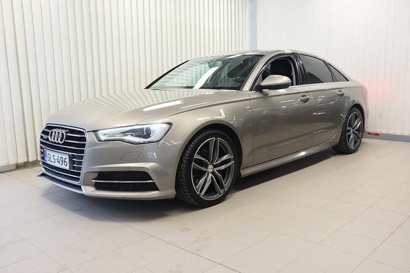 Ruskea Käytetty 2015 Audi A6 Business Sedan | 16 900 € (Hieman kallis) - Kuva 1/4