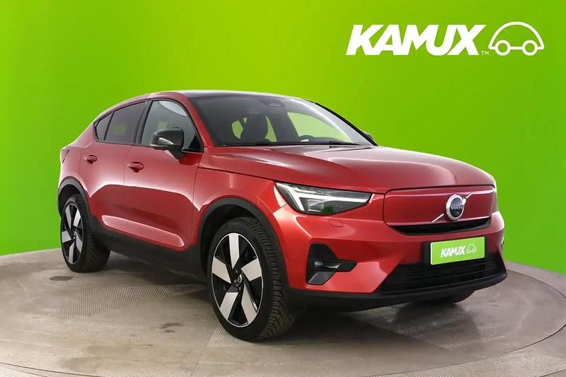 Käytetty Volvo C40 Ultimate 300 kW (408 HP) 2023 Punainen Katumaasturi