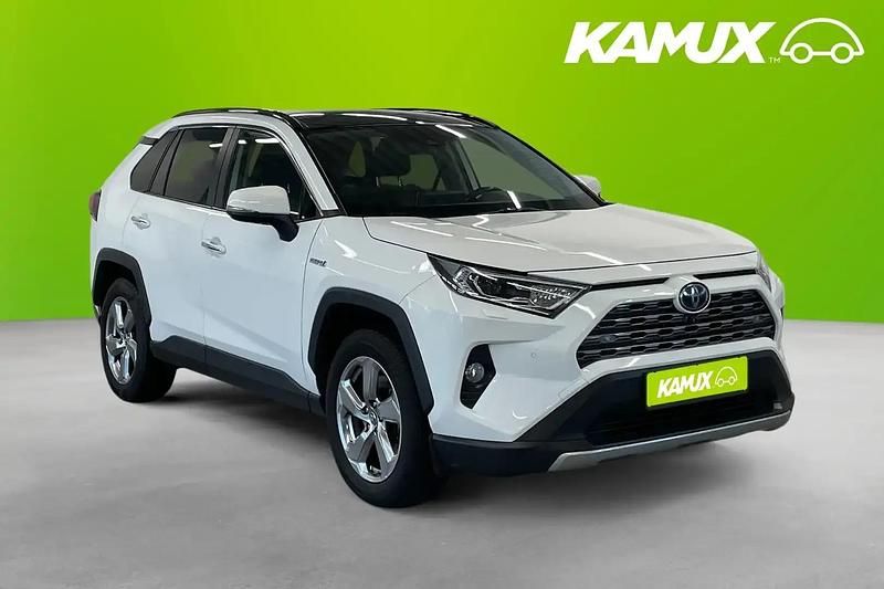 Käytetty Toyota RAV4 Hybrid Executive 222 HP (163 kW) 2019 Valkoinen Katumaasturi