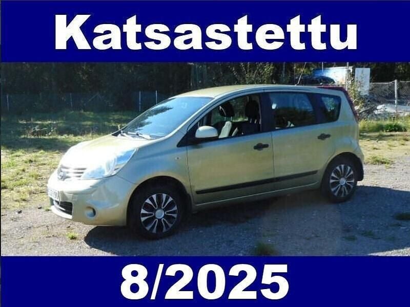 Käytetty Nissan Note Visia 88 HP (64 kW) 2010 Tila-auto
