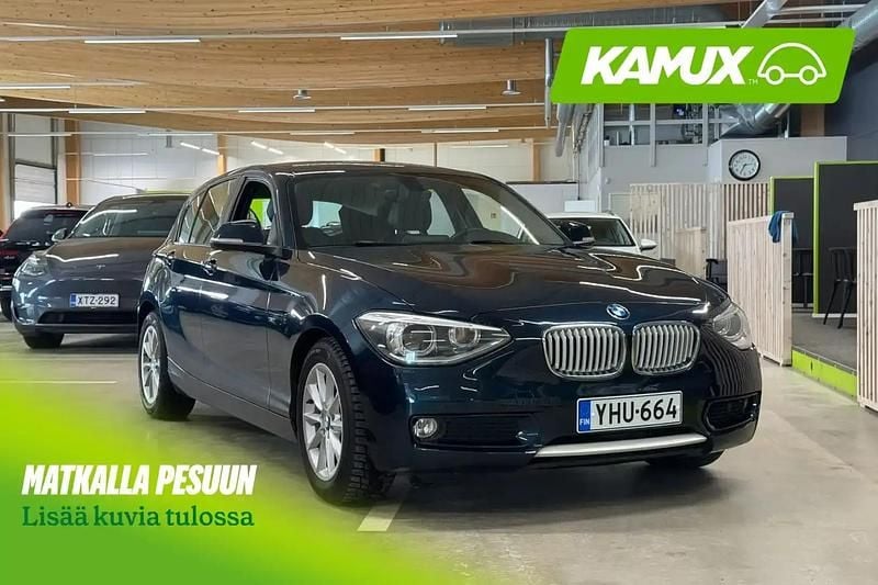 Käytetty BMW 116 Urban Line 136 HP (100 kW) 2011 Sininen Viistoperä