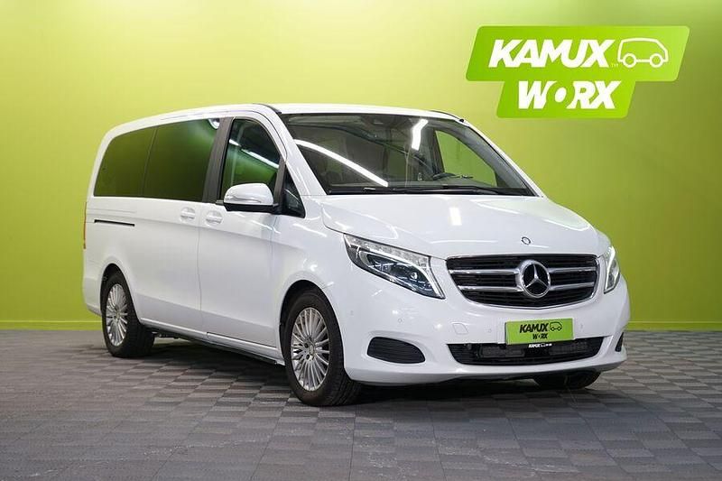 Valkoinen Käytetty 2014 Mercedes V220 Tila-auto | 29 600 € - Kuva 1/3