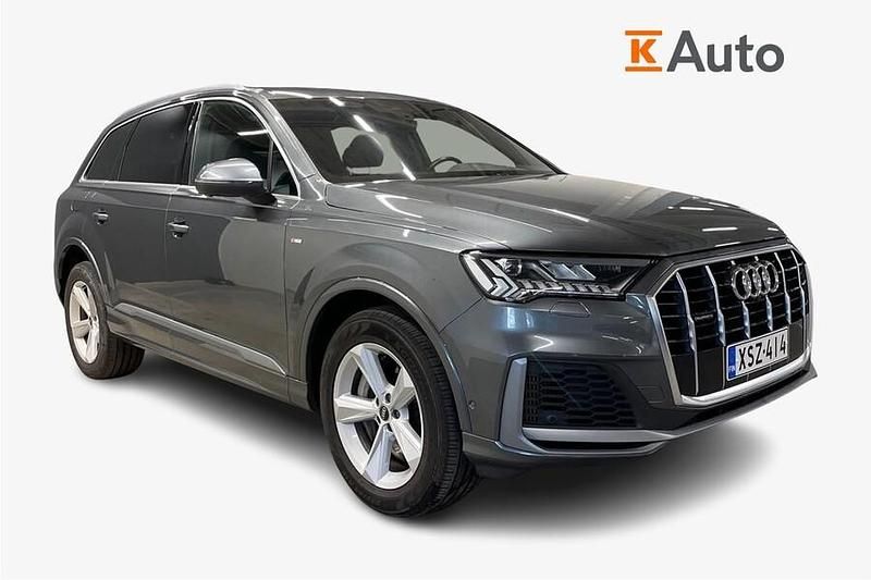 Harmaa Käytetty 2021 Audi Q7 Business Katumaasturi | 46 490 € (Perustarjous) - Kuva 1/3