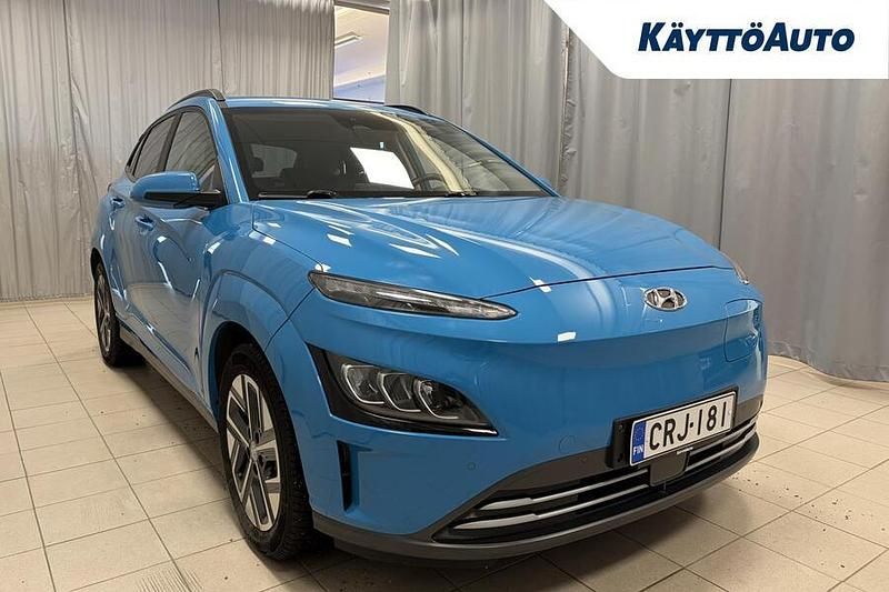 Käytetty Hyundai Kona Style 150 kW (204 HP) 2023 Turkoosi Katumaasturi