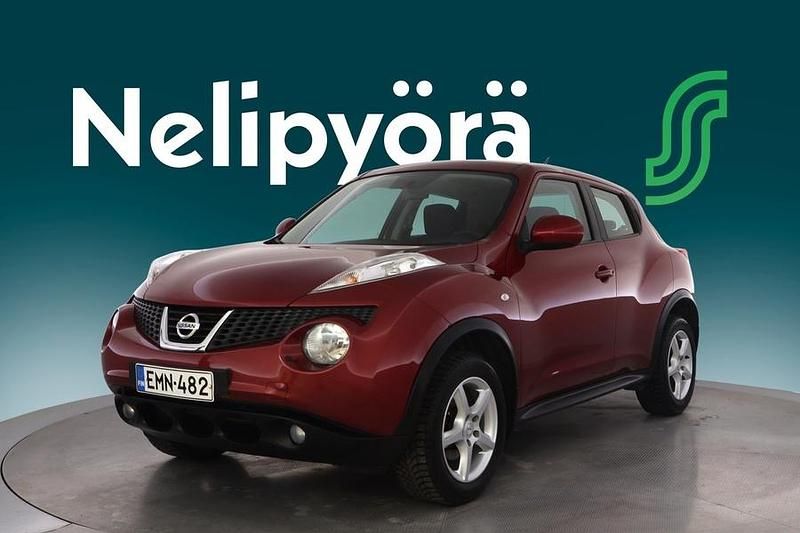 Käytetty Nissan Juke Acenta 117 HP (86 kW) 2014 Punainen Katumaasturi