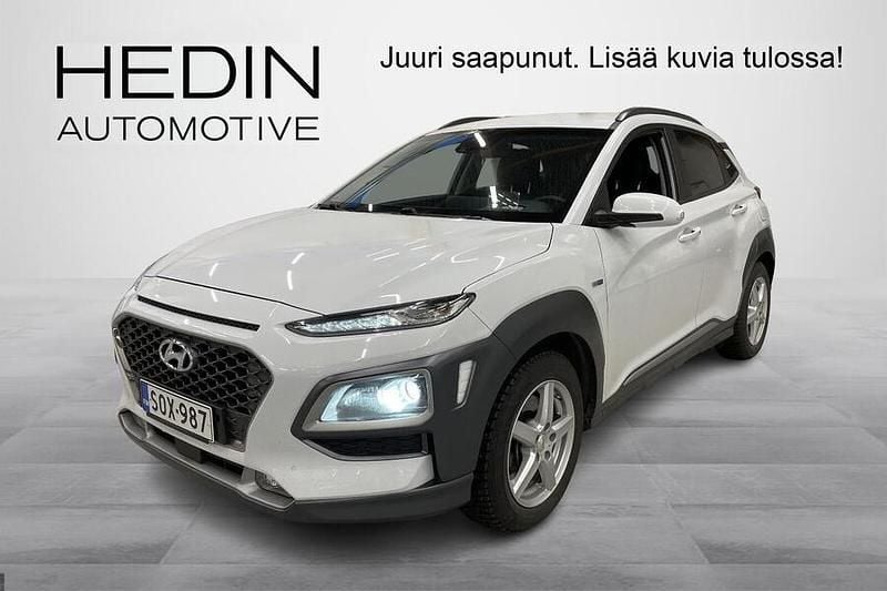 Käytetty Hyundai Kona Style 105 HP (77 kW) 2019 Valkoinen Katumaasturi