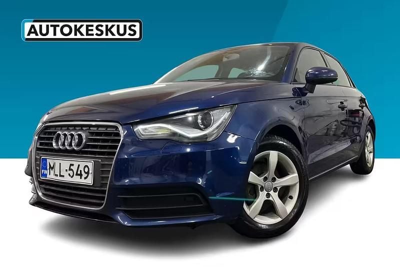 Sininen Käytetty 2013 Audi A1 Attraction Viistoperä | 5 290 € (Perustarjous) - Kuva 1/4