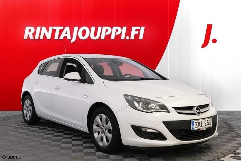 Valkoinen Käytetty 2015 Opel Astra drive Viistoperä | 7 680 € (Hyvä tarjous) - Kuva 1/3