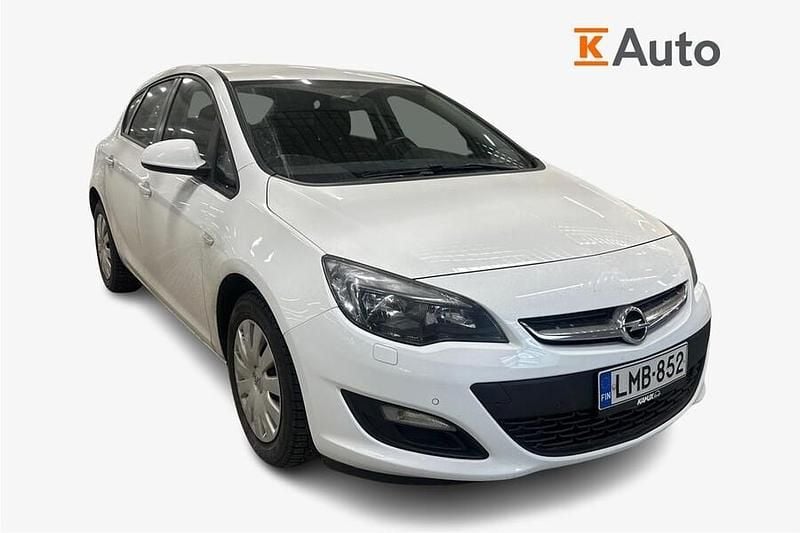 Käytetty Opel Astra Enjoy 120 HP (88 kW) 2013 Valkoinen Viistoperä