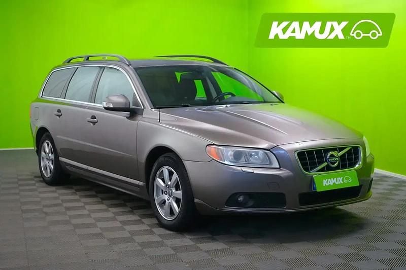 Hopea / harmaa Käytetty 2011 Volvo V70 Momentum Farmari | 9 690 € (Perustarjous) - Kuva 1/4