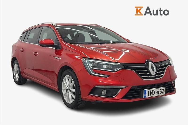 Käytetty Renault Mégane GrandTour Bose Edition 132 HP (97 kW) 2019 Punainen Farmari