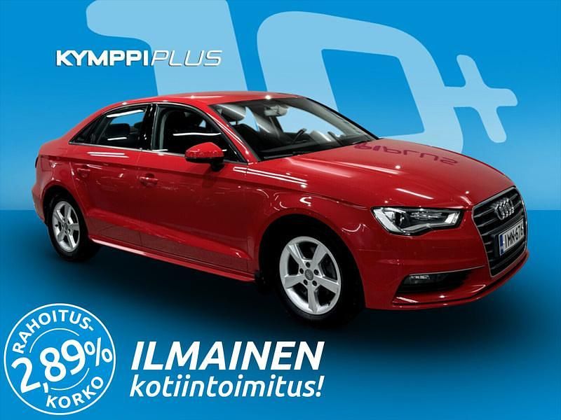 Punainen Käytetty 2016 Audi A3 Business Sedan | 14 750 € (Perustarjous) - Kuva 1/2
