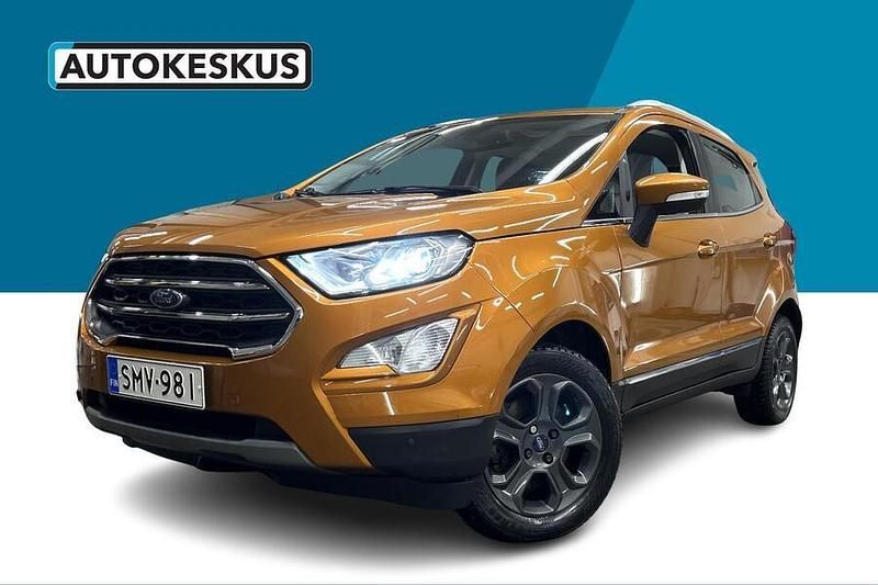 Punainen Käytetty 2018 Ford Ecosport Titanium Katumaasturi | 10 900 € (Perustarjous) - Kuva 1/2