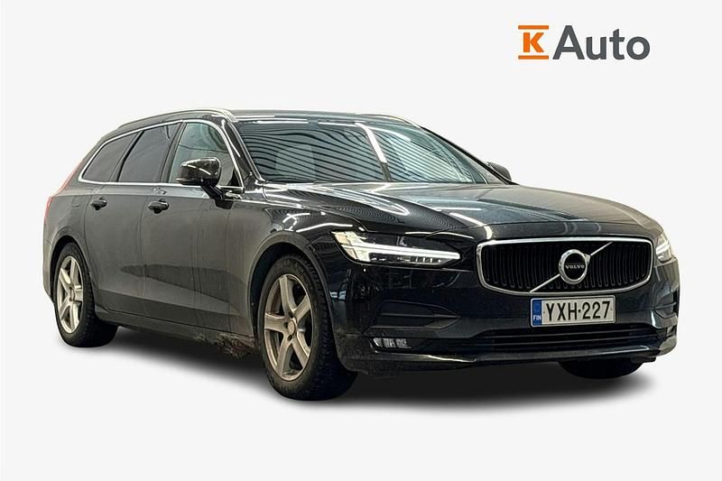 Käytetty Volvo V90 Business Edition 188 HP (138 kW) 2018 Musta Farmari