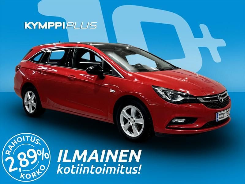 Punainen Käytetty 2019 Opel Astra Innovation Farmari | 15 900 € (Hieman kallis) - Kuva 1/2