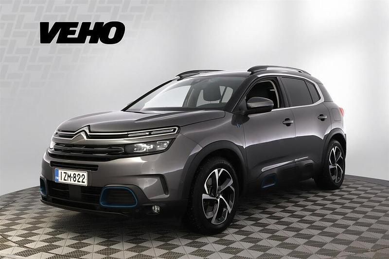 Harmaa Käytetty 2021 Citroën C5 Aircross Shine Katumaasturi | 20 900 € (Perustarjous) - Kuva 1/4
