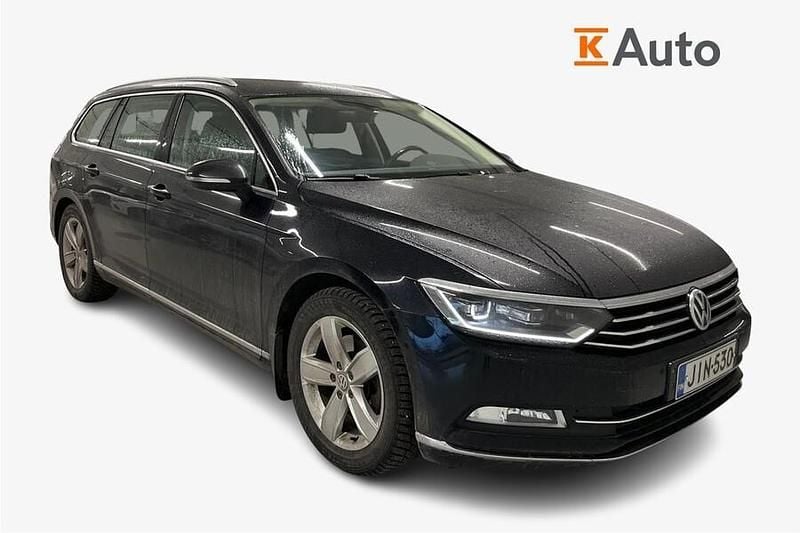 Musta Käytetty 2017 VW Passat Highline Farmari | 15 480 € (Perustarjous) - Kuva 1/3