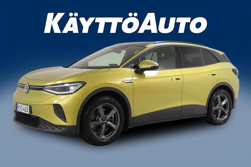 Käytetty VW ID.4 Pro Performance 150 kW (204 HP) 2021 Keltainen Katumaasturi