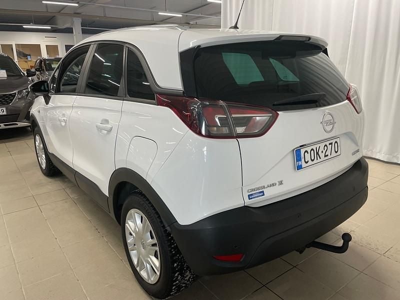 Käytetty Opel Crossland X Comfort 110 HP (80 kW) 2020 Valkoinen Katumaasturi