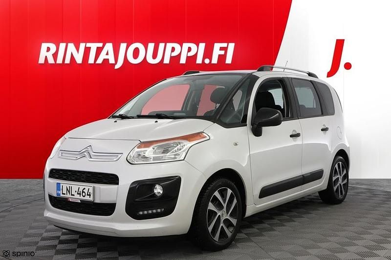 Käytetty Citroën C3 Picasso Feel 110 HP (80 kW) 2016 Valkoinen Tila-auto