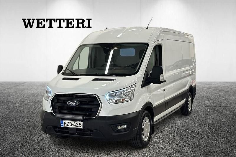 Valkoinen Käytetty 2021 Ford Transit Trend Van | 23 690 € (Perustarjous) - Kuva 1/4