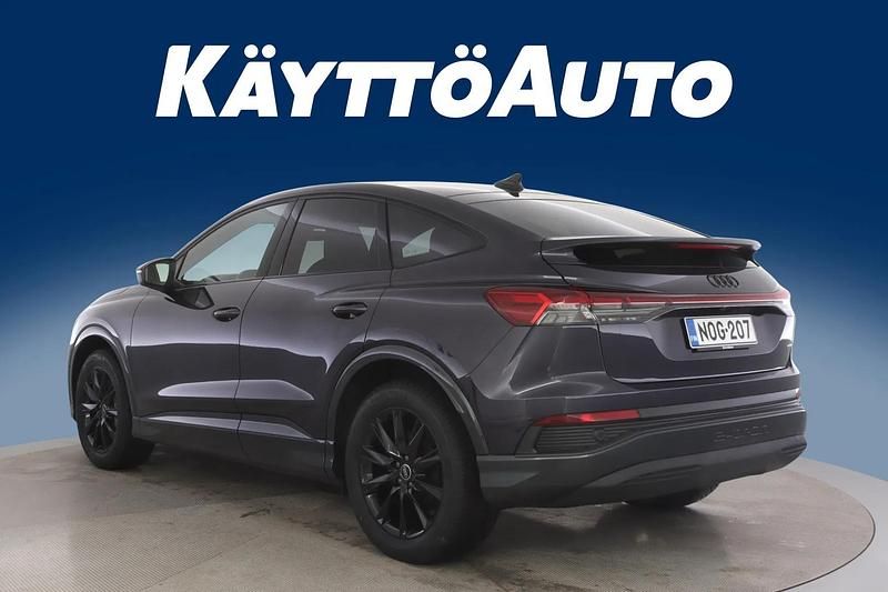 Uusi Audi Q4 Sportback e-tron Comfort 210 kW (286 HP) 2026 Auroravioletti met. Katumaasturi