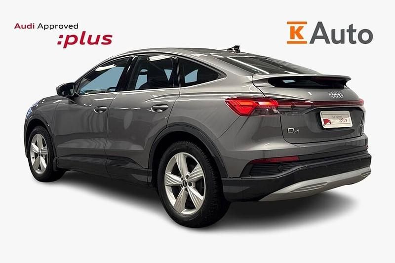 Käytetty Audi Q4 Sportback e-tron Premium 219 kW (299 HP) 2023 Harmaa Katumaasturi