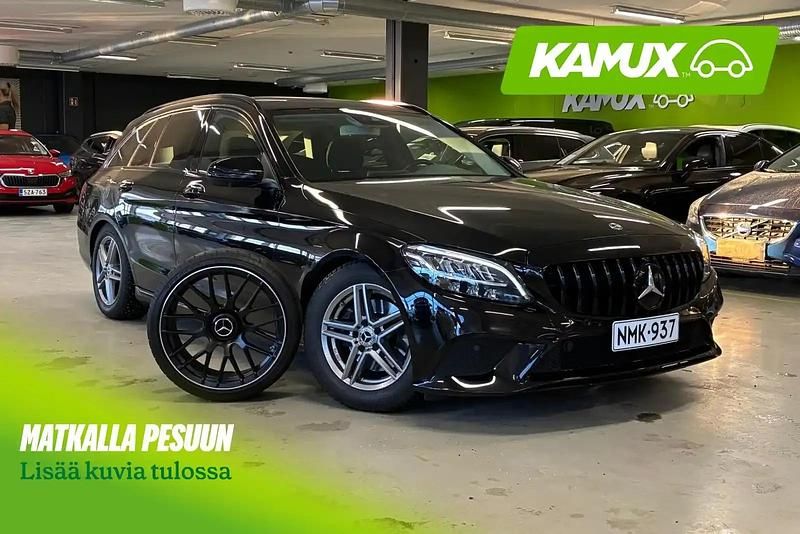 Musta Käytetty 2019 Mercedes C220 Avantgarde Farmari | 24 990 € (Perustarjous) - Kuva 1/4