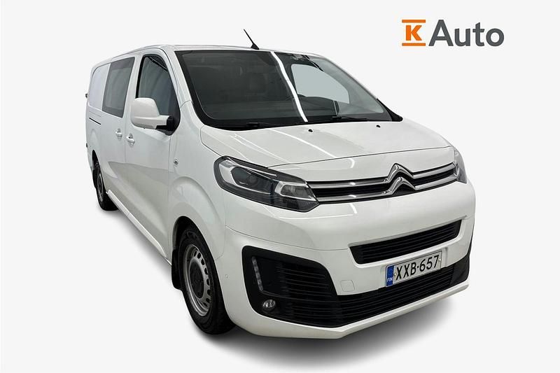 Käytetty Citroën Jumpy Style 122 HP (89 kW) 2019 Valkoinen Tila-auto