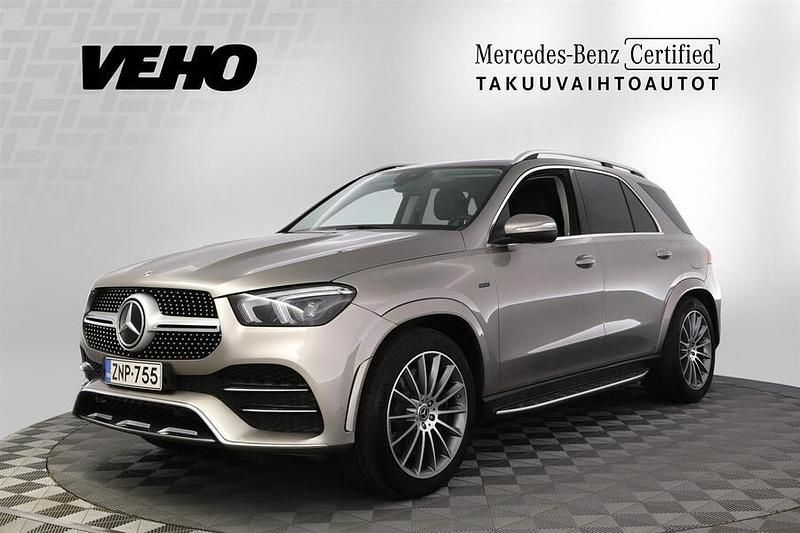 Harmaa Käytetty 2021 Mercedes GLE350 AMG line Katumaasturi | 59 900 € (Perustarjous) - Kuva 1/4
