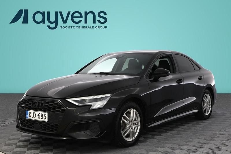 Musta Käytetty 2022 Audi A3 Sedan | 34 900 € - Kuva 1/4