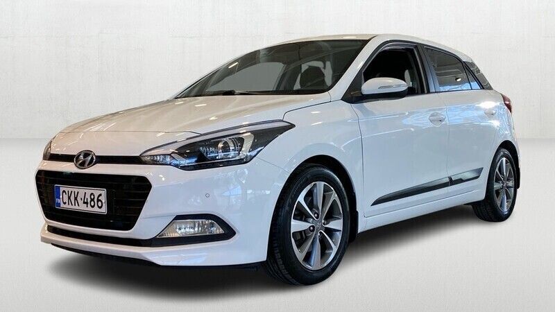 Valkoinen Käytetty 2018 Hyundai i20 Style Viistoperä | 10 990 € (Perustarjous) - Kuva 1/4