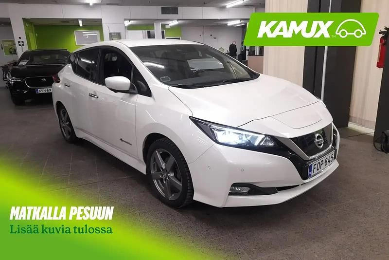 Valkoinen Käytetty 2019 Nissan Leaf Tekna Viistoperä | 10 990 € (Perustarjous) - Kuva 1/4