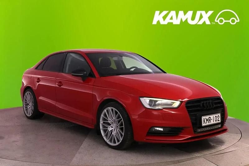 Punainen Käytetty 2014 Audi A3 Business Sedan | 10 880 € (Perustarjous) - Kuva 1/4
