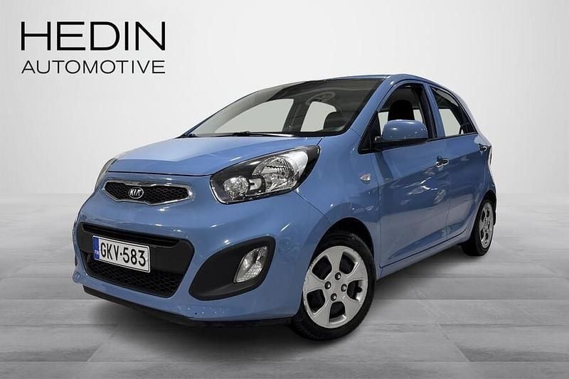 Käytetty Kia Picanto EX 84 HP (61 kW) 2014 Sininen Viistoperä