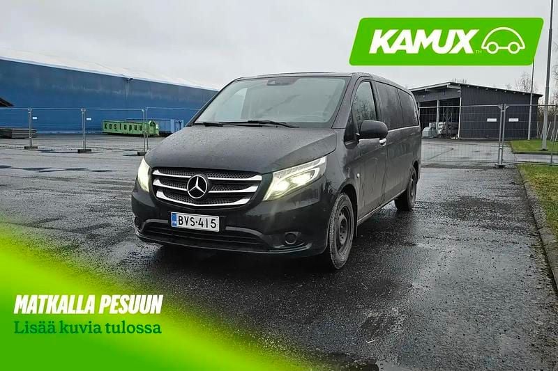 Musta Käytetty 2019 Mercedes Vito Van | 32 900 € - Kuva 1/4