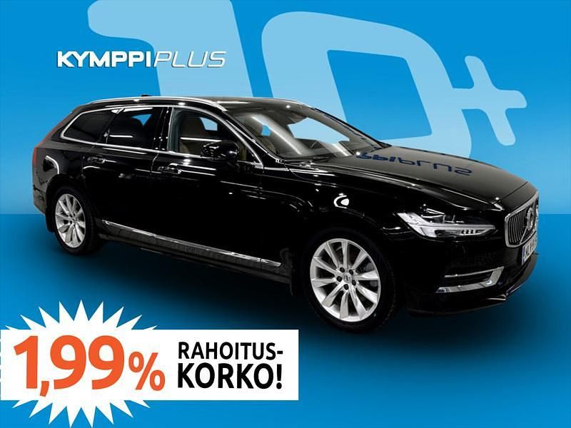 Musta Käytetty 2020 Volvo V90 Inscription Farmari | 29 770 € (Perustarjous) - Kuva 1/3