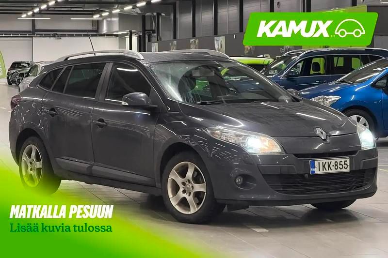 Käytetty Renault Mégane GrandTour Expression 110 HP (80 kW) 2011 Hopea / harmaa Farmari