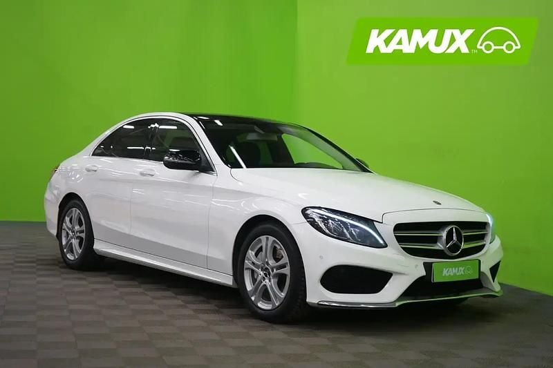 Valkoinen Käytetty 2017 Mercedes C220 AMG Sedan | 16 790 € (Perustarjous) - Kuva 1/4