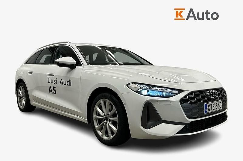 Valkoinen Käytetty 2024 Audi A5 Design Coupe - kaksiovinen | 58 500 € (Kallis) - Kuva 1/4