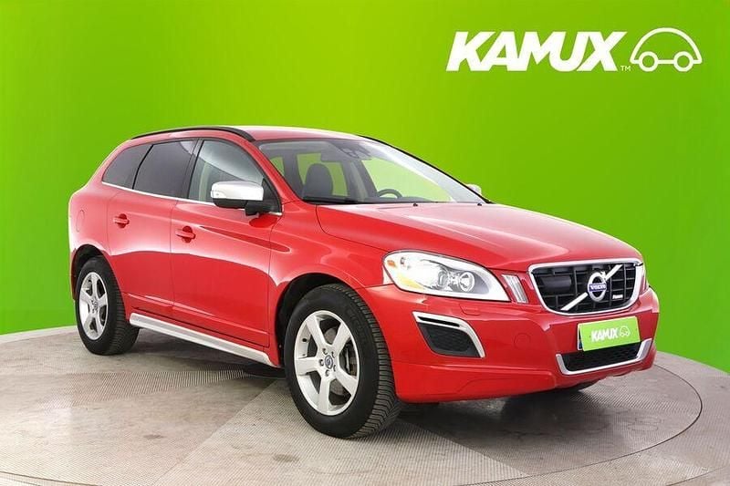 Punainen Käytetty 2010 Volvo XC60 R-Design Katumaasturi | 12 490 € (Hieman kallis) - Kuva 1/3