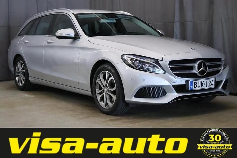 Harmaa Käytetty 2015 Mercedes C180 Business Farmari | 18 490 € (Perustarjous) - Kuva 1/4