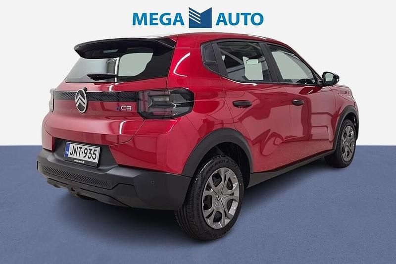 Uusi Citroën e-C3 83 kW (114 HP) 2025 Punainen Viistoperä
