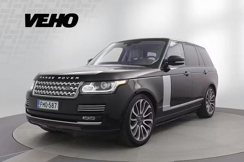 Musta Käytetty 2016 Land Rover Range Rover Autobiography Katumaasturi | 49 800 € (Kallis) - Kuva 1/4