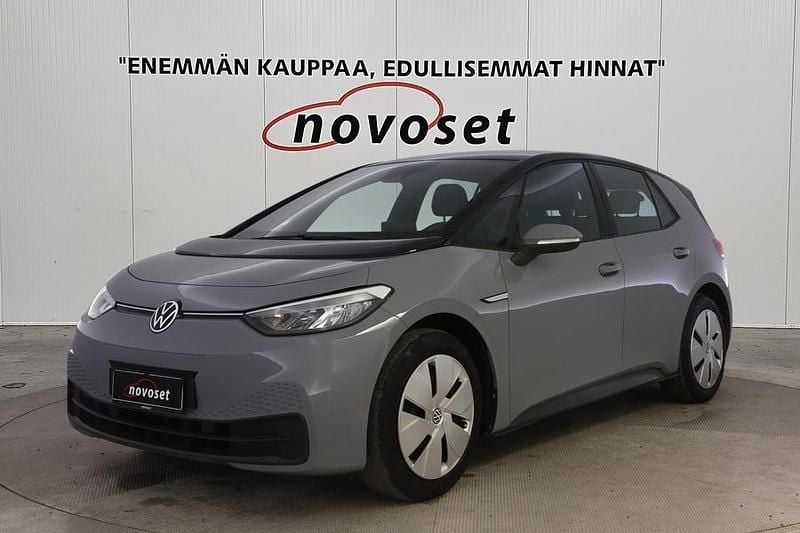 Käytetty VW ID.3 Pure 107 kW (146 HP) 2021 Harmaa Viistoperä